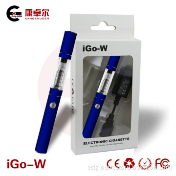 E Cigarette Pen Style EGO W with E Smoking Unique Pack